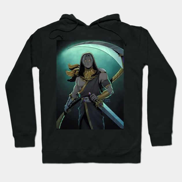 Death approaches Hoodie by Eileen Widjaja